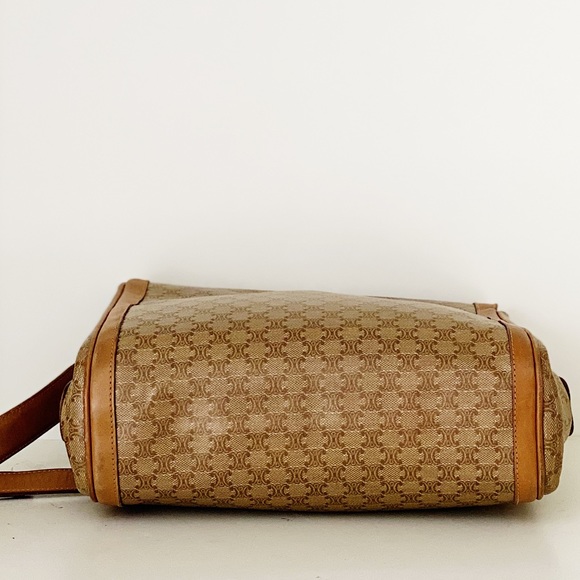 Céline Macadam Leather and Canvas Crossbody Bag - Picture 11 of 16